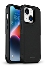 Base iPhone 15 (6.1) - ProTech MagSafe Compatible- Rugged Armor Protective Case - Black