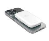 PowerPeak 5000mAh MagCharge Power Bank - White