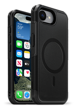 xBase iPhone 17E/16E- ProTech Dual Layer MagSafe Compatible- Rugged Armor Protective Case - Black