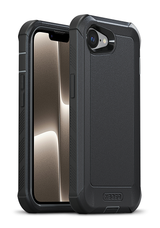 xBase iPhone 17E/16E Boulder - Magsafe Heavy-Duty Co-Molded Rugged Protective Case - Black
