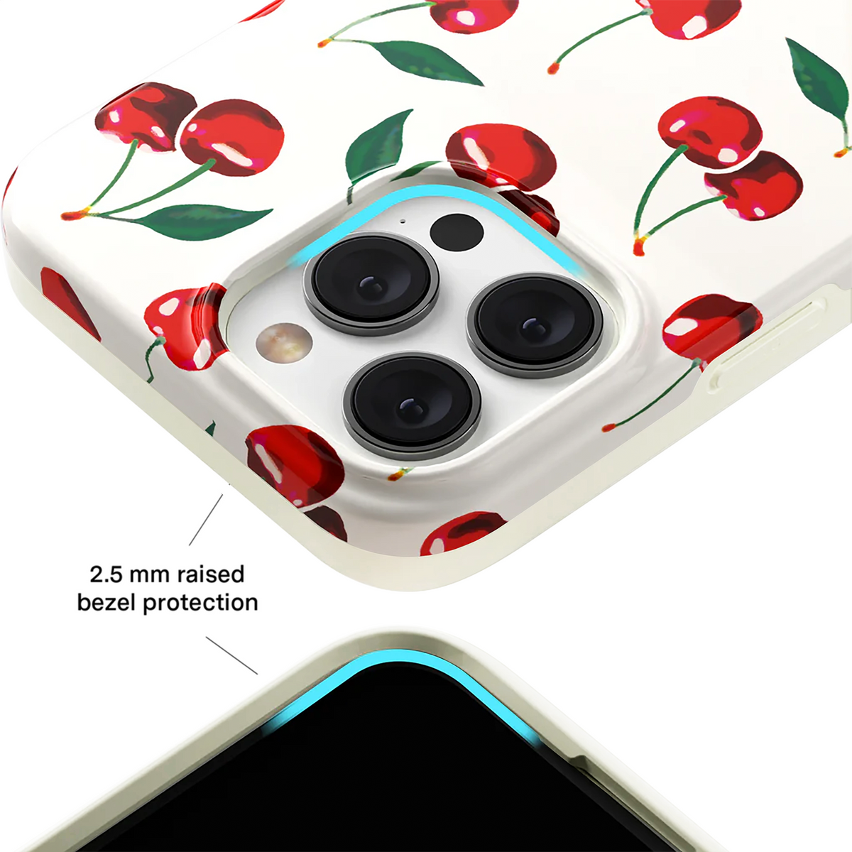 Velvet Caviar - Magsafe Case For Apple Iphone 16 Pro - Mon Cheri Cherry