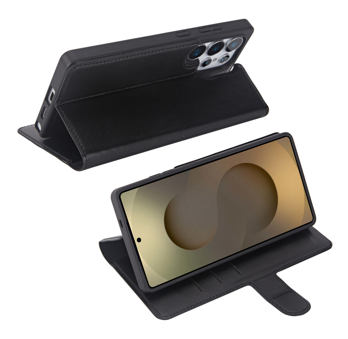 xBase Samsung S25 Ultra Exec Folio Wallet Case - Black