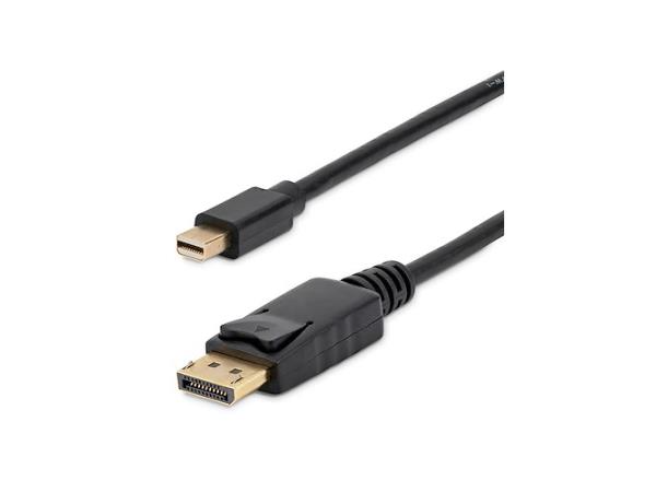 6ft/1.8m Mini-DP to DisplayPort v1.2 cable