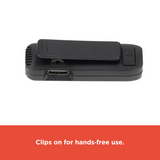 RadioShack USB-C Wireless Microphone Black for Recording and Streaming
