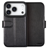 xBase iPhone 17 Pro Max Folio Exec Wallet Case MagSafe Compatible - Black