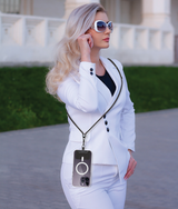 Base- Universal Adjustable Crossbody & Wrist Strap -Black