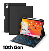 xBase iPad 10 & 11 Gen Folio Case with Keyboard