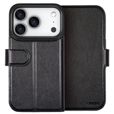 xBase iPhone 17 Pro Folio Exec Wallet Case MagSafe Compatible - Black