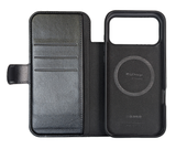 xBase iPhone 17 Pro Max Folio Exec Wallet Case MagSafe Compatible - Black