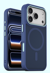 xBase iPhone 17 Pro - DuoHybrid MagSafe Compatible - Reinforced Protective Case - Blue