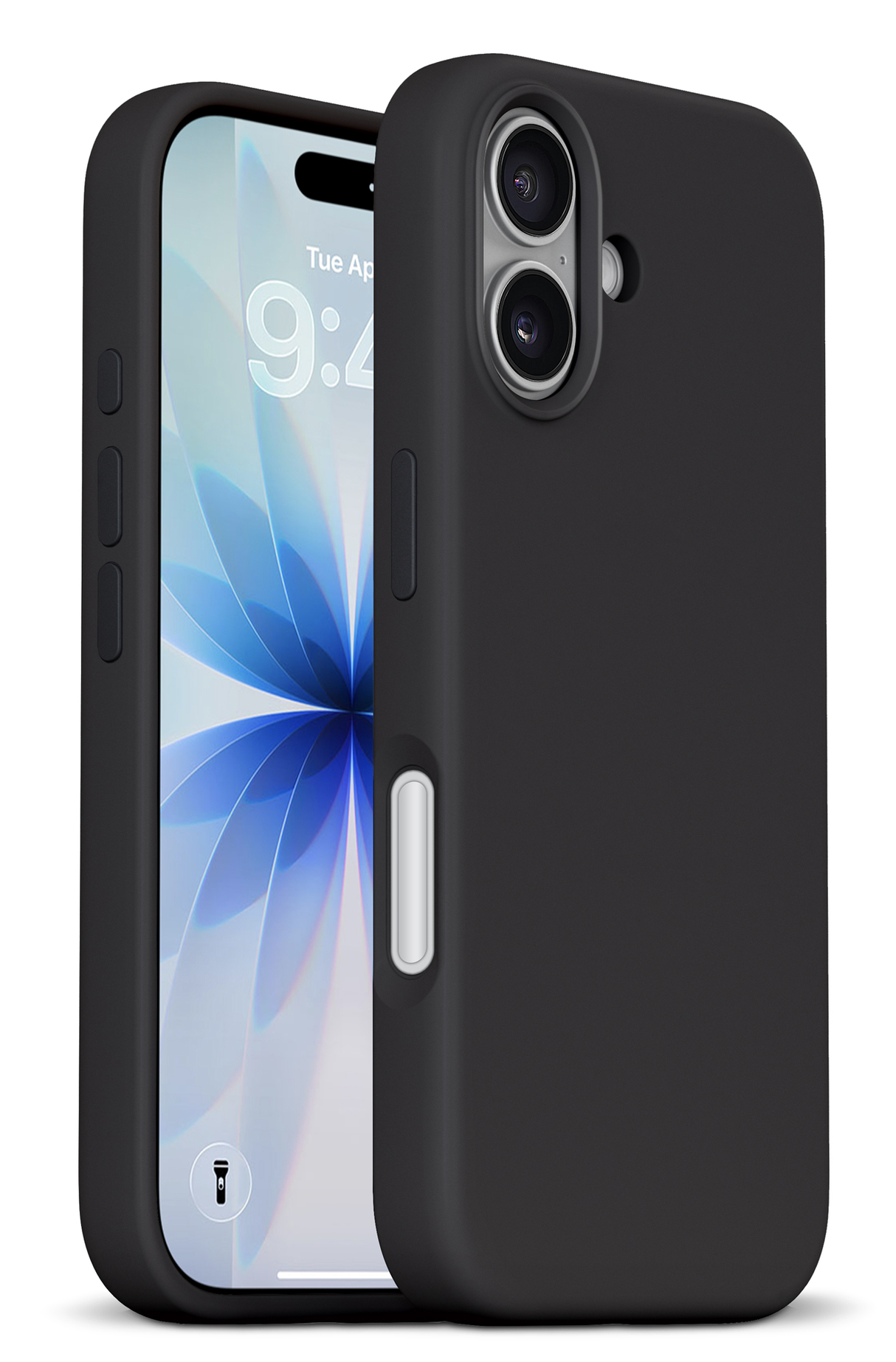 xBase iPhone 17 Liquid Silicone Gel/Rubber MagSafe Compatible Case - Black