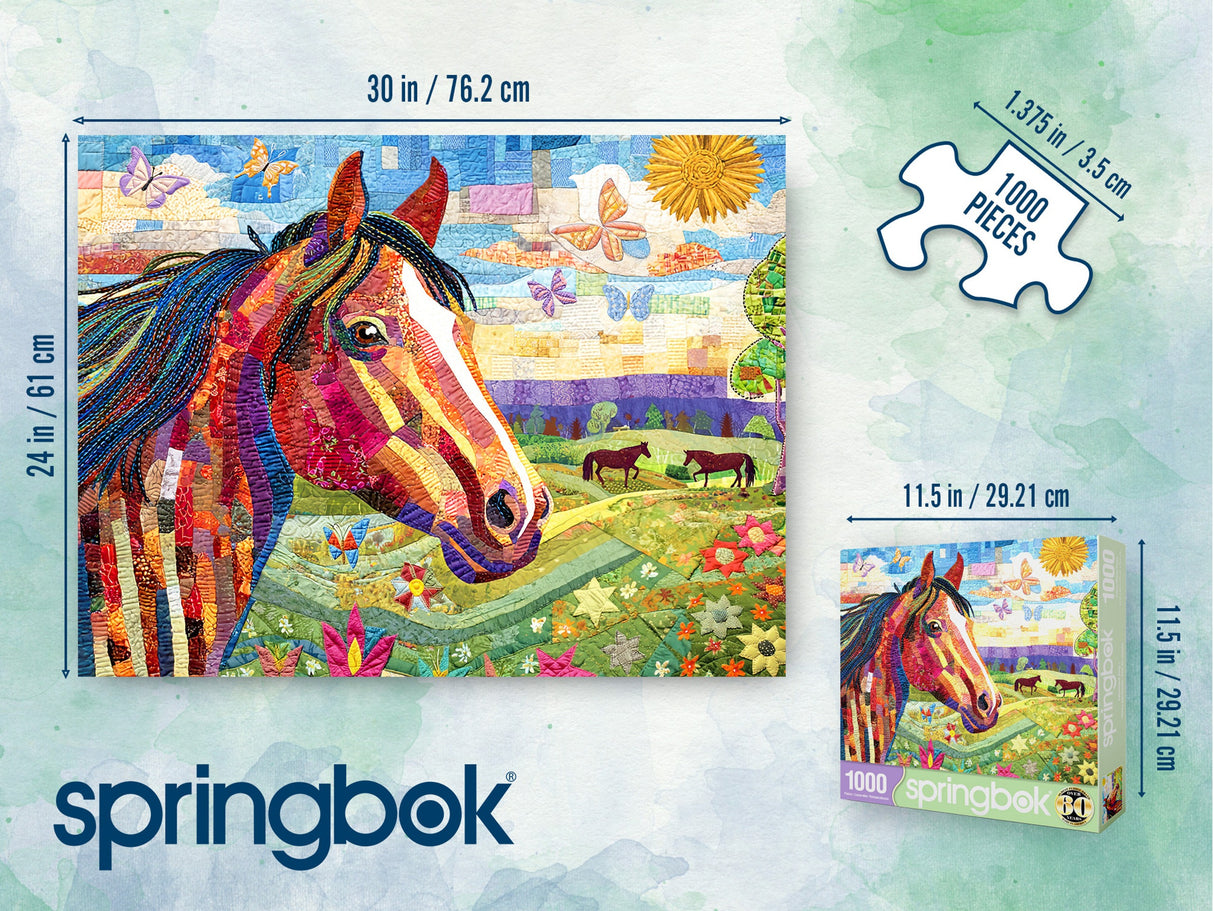 Springbok Patchwork Pony Limited Release 1000 Piece