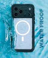 xBase iPhone 18 Pro Max - Waterproof MagSafe Compatible Case w/Wrist Strap