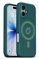 xBase iPhone 17 Liquid Silicone Gel/Rubber MagSafe Compatible Case - Green