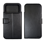 xBase iPhone 17 Pro Max Folio Exec Wallet Case MagSafe Compatible - Black
