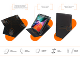 xBase - Folio Universal Tablet Case Cover & Stand for all tablets (5.5 " 8.5") - Black