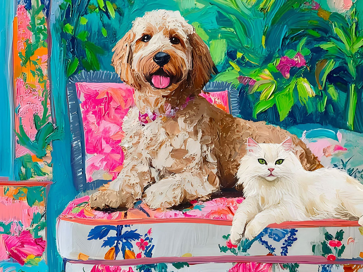 Springbok Floral Companions Limited Release 500 Piece