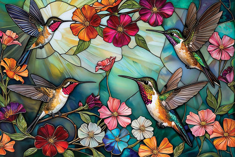 Springbok Hummingbird Hover 500 Piece Jigsaw Puzzle