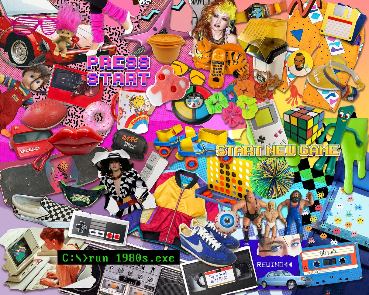 Springbok Totally 80'S Limited Release 1000 Piece