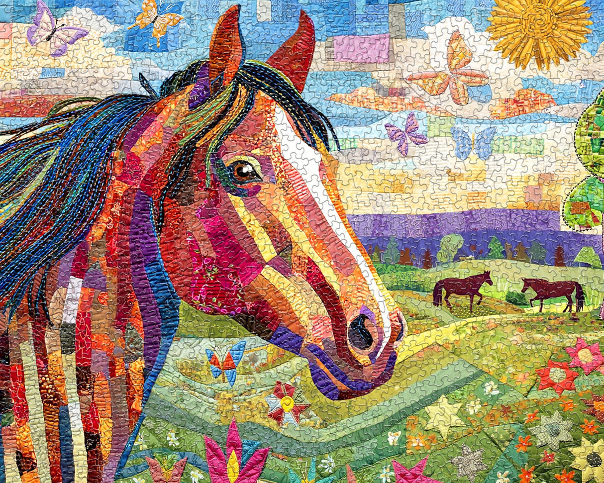 Springbok Patchwork Pony Limited Release 1000 Piece