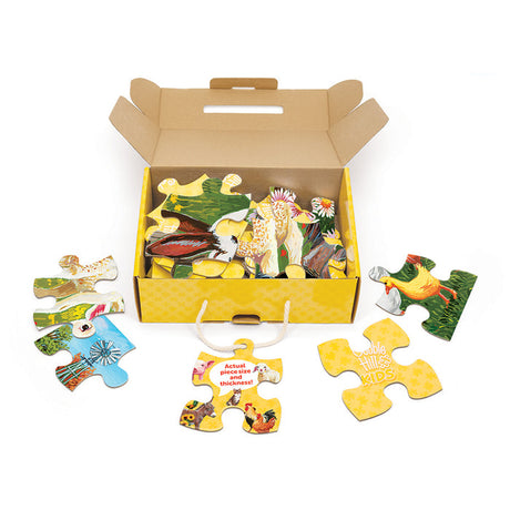 Cobble Hill Farmyard Greetings (35pc Floor puzzle - Rope Handle)