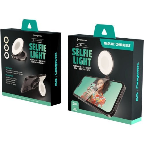 Chargeworx - Magnetic Selfie Ring Light