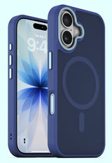 xBase iPhone 17 - DuoHybrid MagSafe Compatible - Reinforced Protective Case - Blue