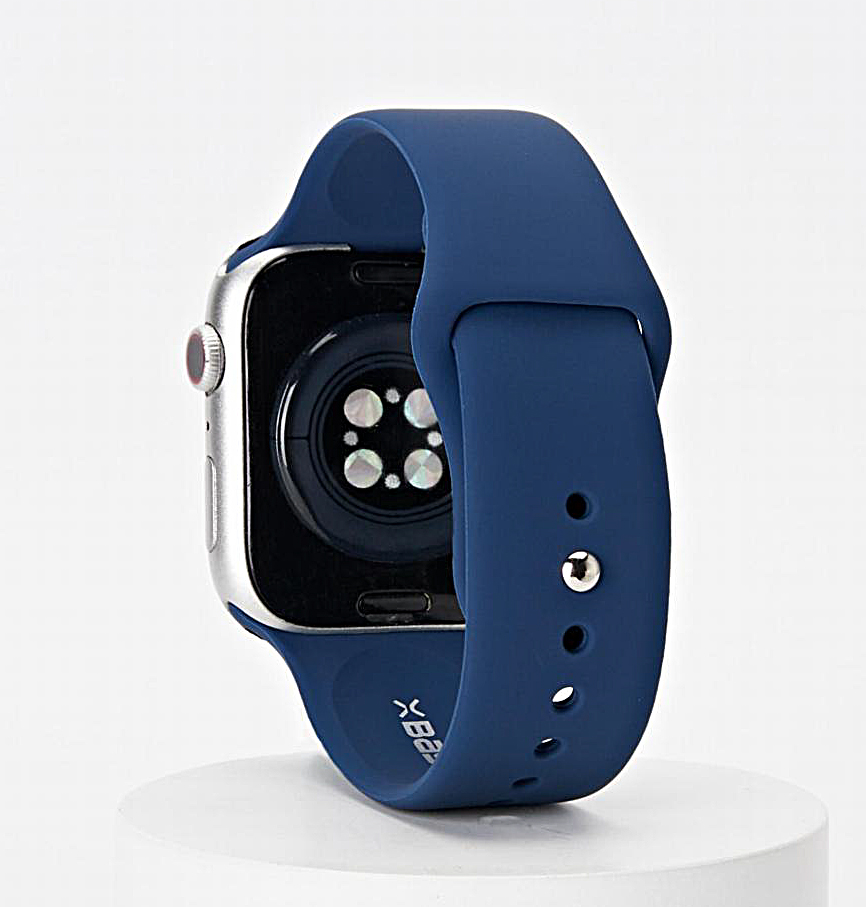 Device Protection Apple Watch Bands xBase Apple Watch Silicone Band - Large (42/44/45/49mm) -Blue