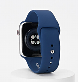 Device Protection Apple Watch Bands xBase Apple Watch Silicone Band - Large (42/44/45/49mm) -Blue
