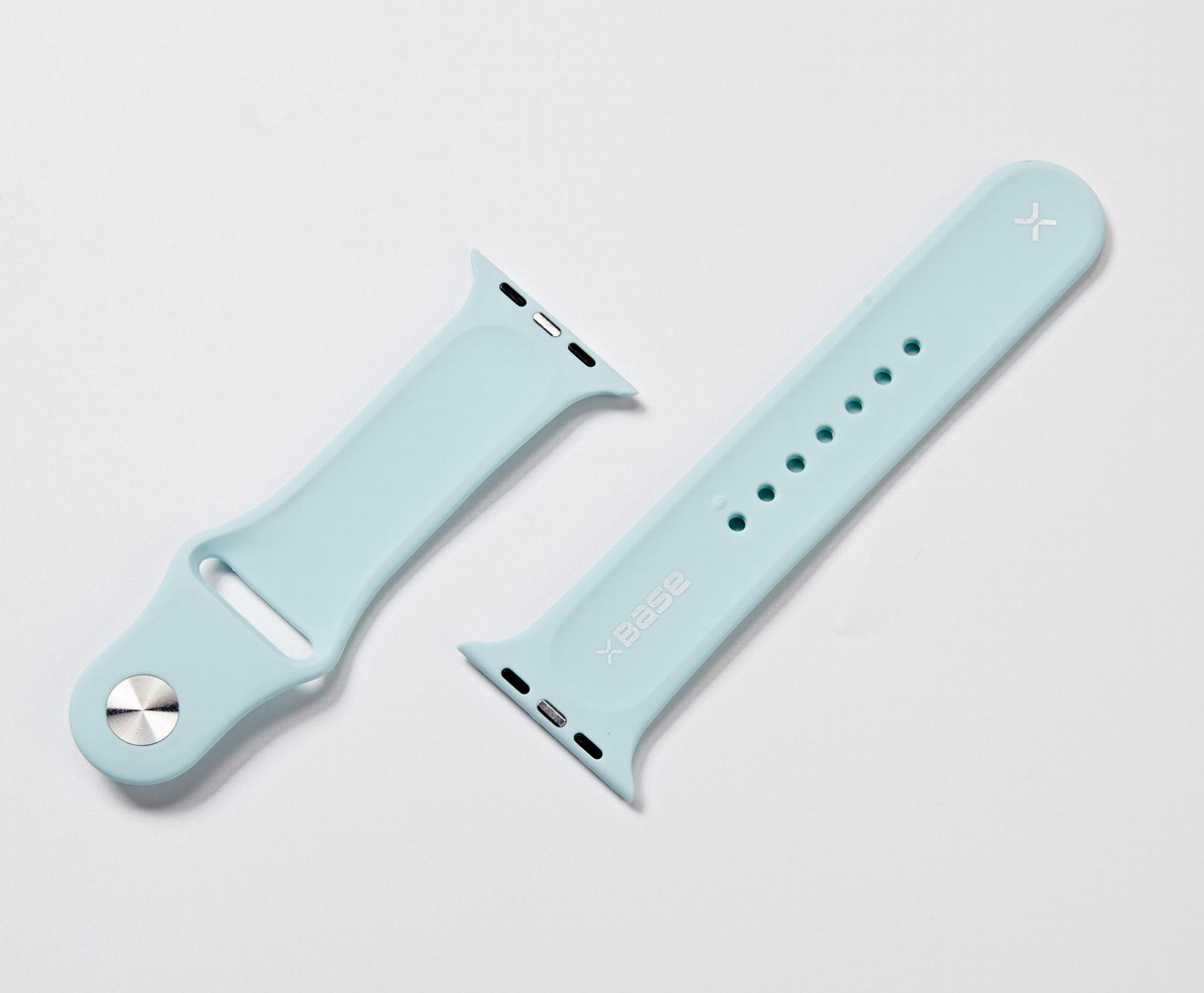 Device Protection Apple Watch Bands xBase Apple Watch Silicone Band - Large (42/44/45/49mm)- Sky Blue