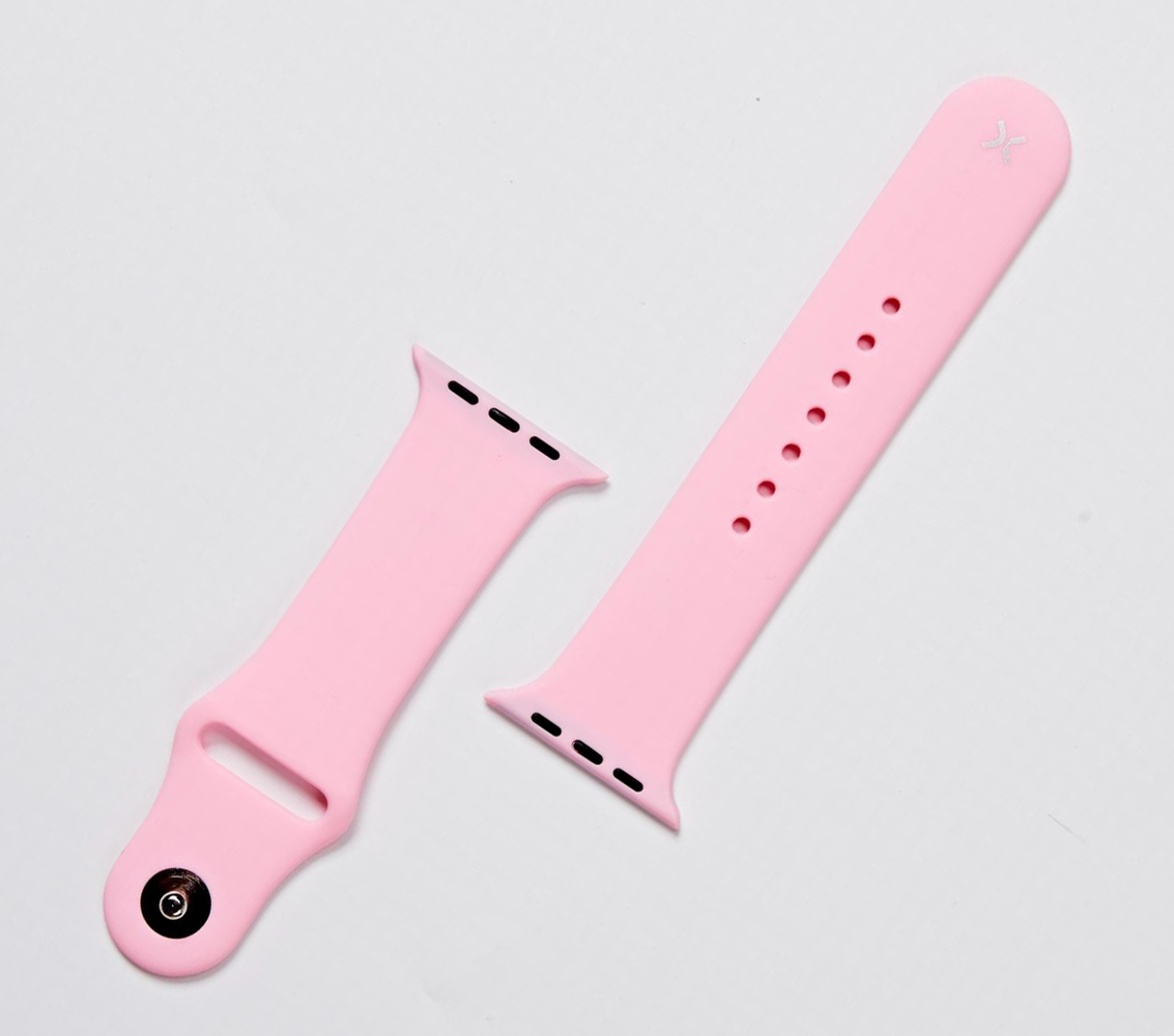 xBase Apple Watch Silicone Band- Large (42/44/45/49mm) - Pink
