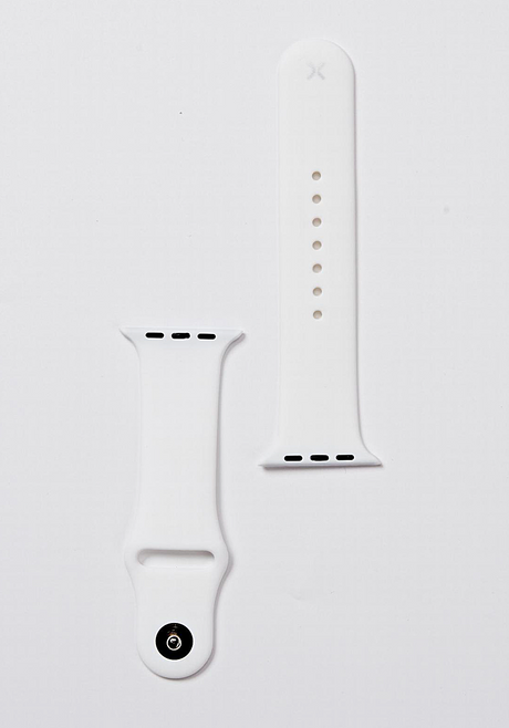 xBase Apple Watch Silicone Band - Large (42/44/45/49mm) - White