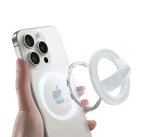 xBase Magnetic Loop Grip - Clear Sparkle