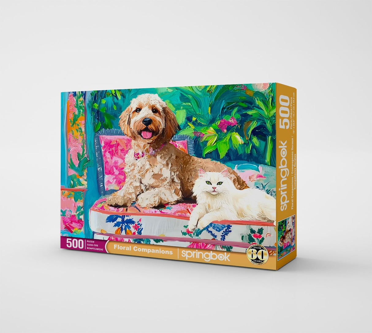 Springbok Floral Companions Limited Release 500 Piece