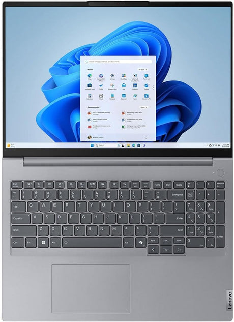 Lenovo - ThinkBook 16 G7 16" Touch-Screen Laptop - AMD Ryzen 5 with 16GB Memory - 512GB SSD - Arctic Gray
