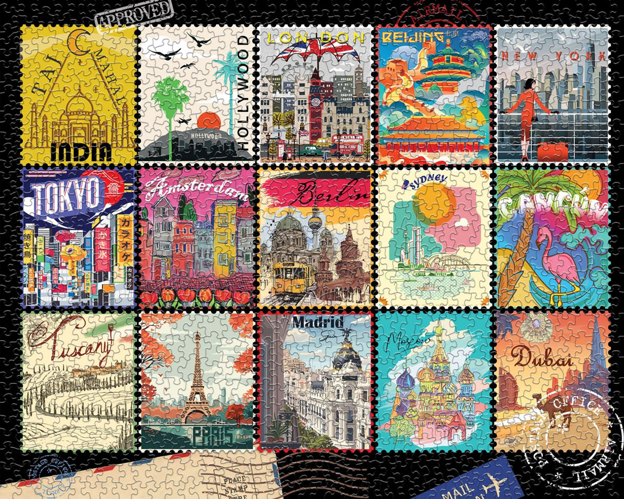 Springbok Stamps Of The World 1000 Piece