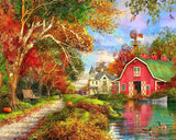 Springbok Autumn Barn 500 Piece Puzzle