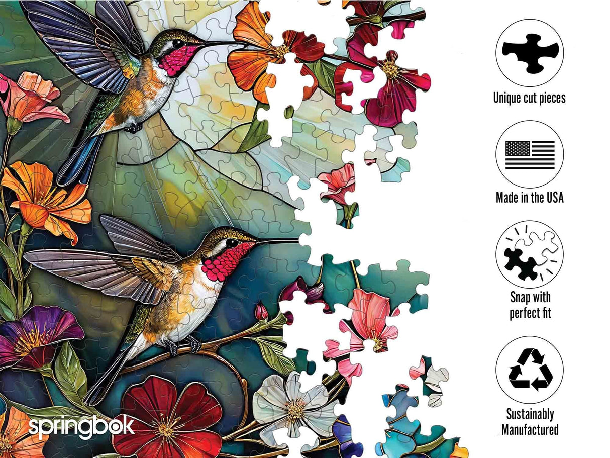 Springbok Hummingbird Hover 500 Piece Jigsaw Puzzle