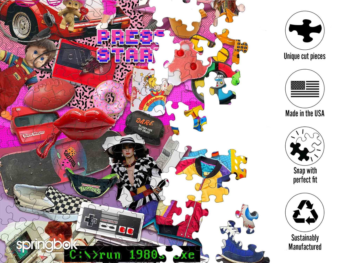 Springbok Totally 80'S Limited Release 1000 Piece