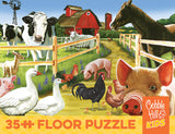 Cobble Hill Welcome to the Farm (35pc Puzzle Floor Rope Handle)