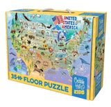 Cobble Hill Map of the USA (35pc Floor Puzzle | Rope Handle)