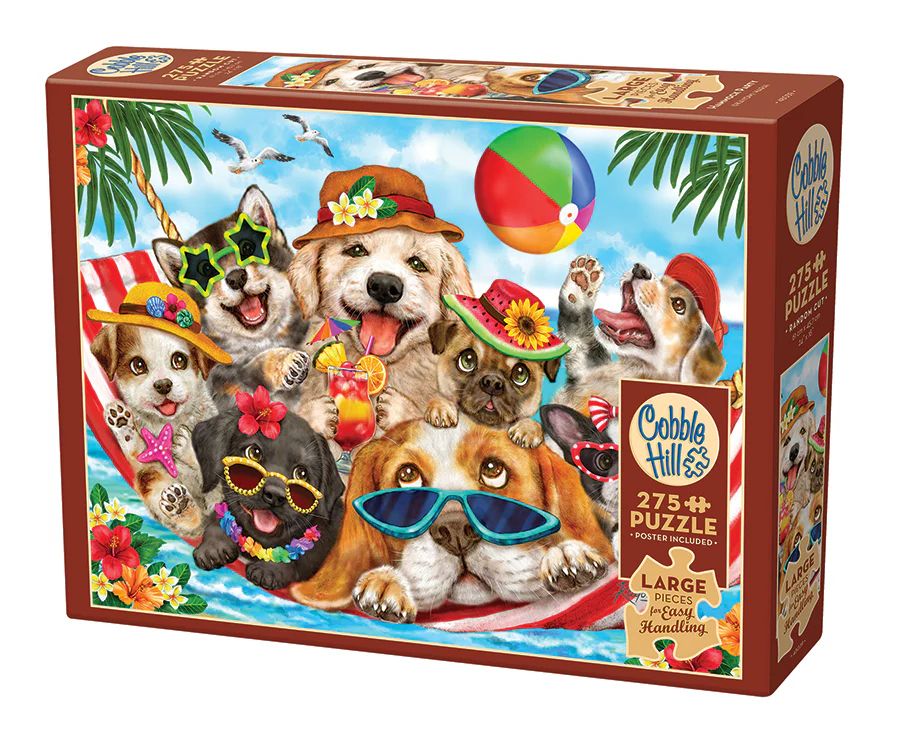 Cobble Hill Hammock Party | Easy Handling 275 Piece puzzle