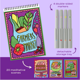 FlowArt® - Color-to-Reveal, Foodie Fun