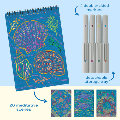 FlowArt® - Dot-By-Letter, Into the Deep - Metallic Ink