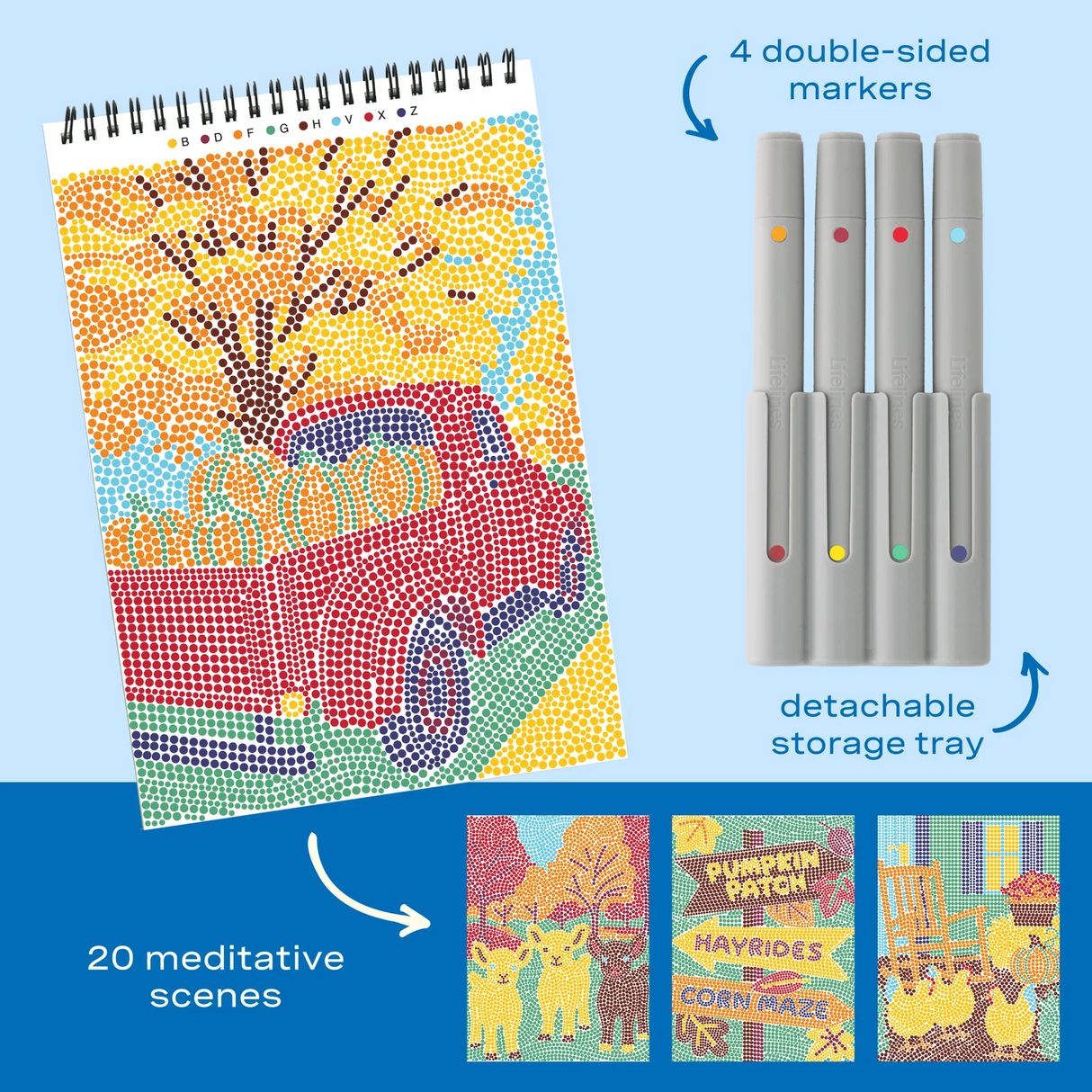 FlowArt® - Dot-By-Letter, Pumpkins & Pastures