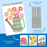 FlowArt® - Stamp-By-Shape, Secret Garden