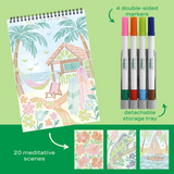 FlowArt® - Trace-By-Line, Tropical Paradise