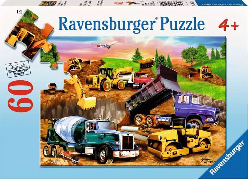 Ravensburger Construction Crowd 60 pc Puzzle