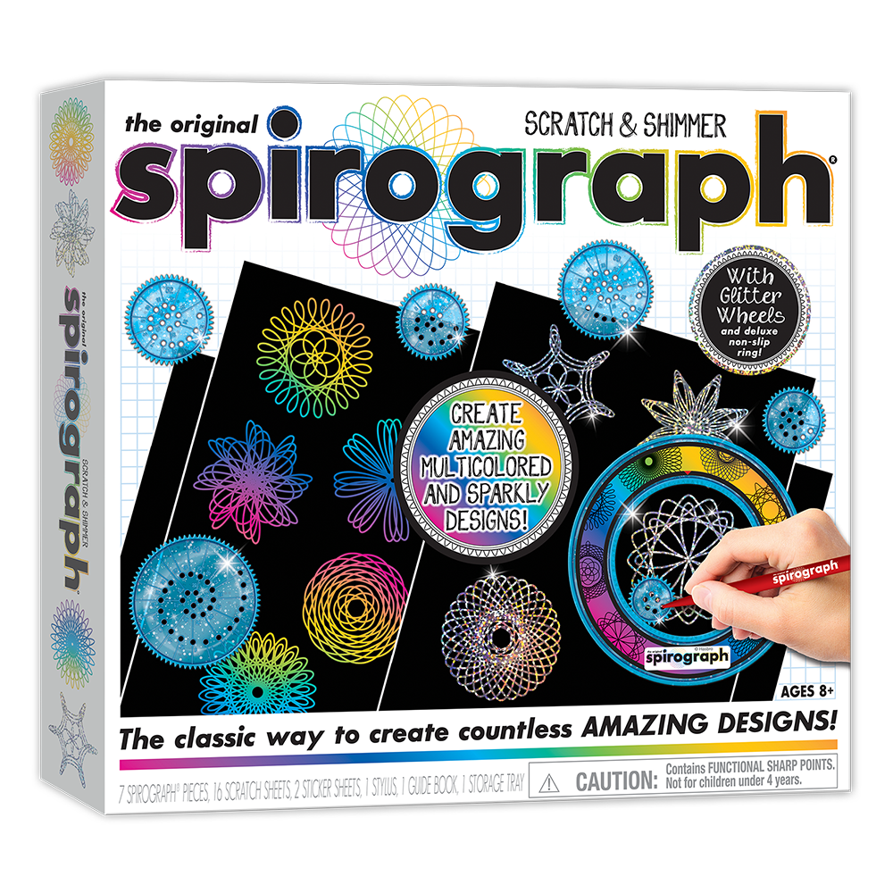 Spirograph Scratch & Shimmer