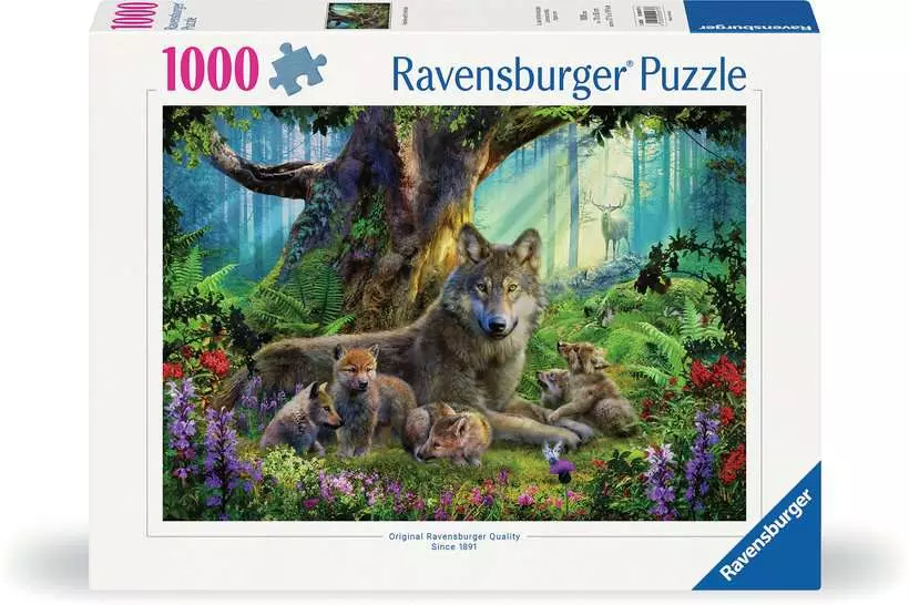 Ravensburger Wolves in the Forest 1000 pc Puzzle
